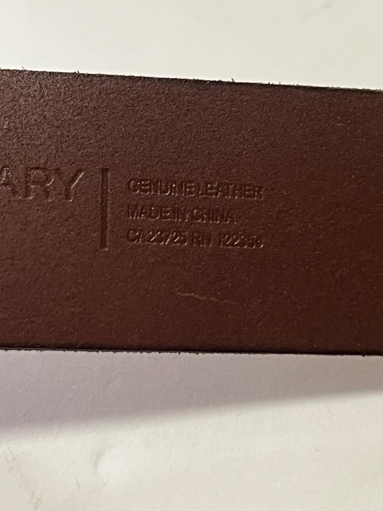 Alxiliary Double Ring Leather Belt XS main image 4